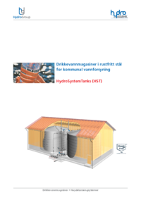 HydroSystemTanks® for kommunal vannforsyning