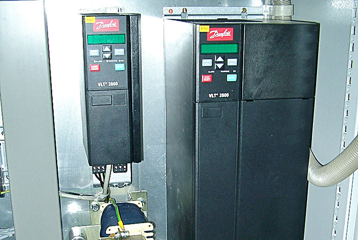 Frekvensomformer for pumpestyring