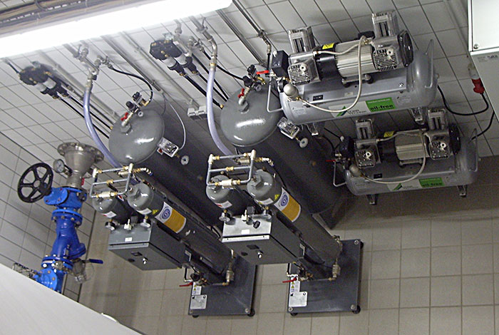 Oksygengeneratorer med stempelkompressorer